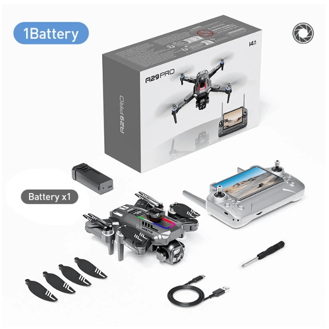 BabiShop225 Drone QY A29 PRO avec Écran LCD 4,5″