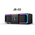BabiShop225 Enceinte Bluetooth Alitop JB-02 – Son Puissant LED RGB & Karaoké