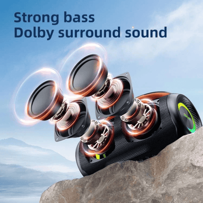 BabiShop225 Enceinte Bluetooth ZEALOT P11 50W — Waterproof &amp; Longue Durée