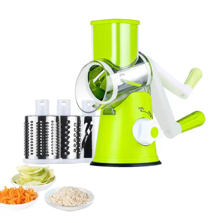 BabiShop225 Hachoir 3in1 hachoir manuel pour les légumes, fruits secs, le fromage