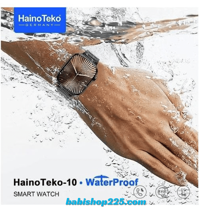 BabiShop225 Haino Teko SERIES 10 Waterproof – 3 bracelets interchangeables