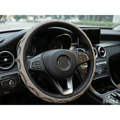 BabiShop225 Housse de volant strass – Élégance &amp; confort
