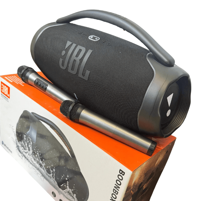 BabiShop225 JBL Boombox 3 Gros modèle –2 micro offert