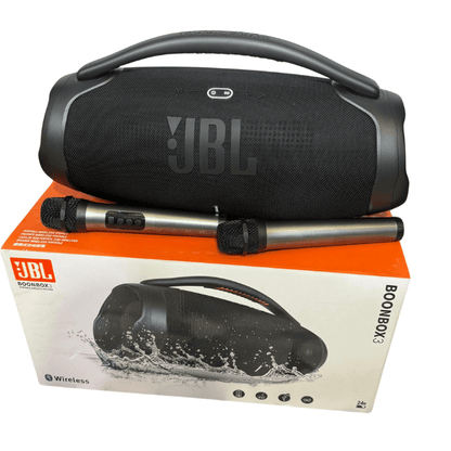 BabiShop225 JBL Boombox 3 Gros modèle –2 micro offert