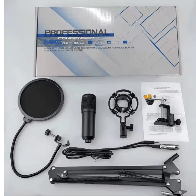 BabiShop225 Kit Microphone Professionnel Studio ⭐