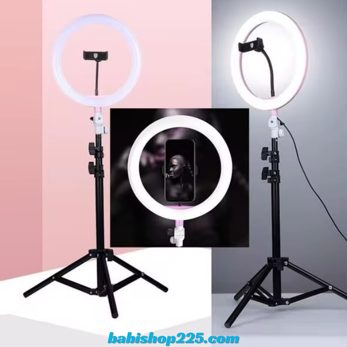 BabiShop225 Led Selfie Ring Light 14 Pouces