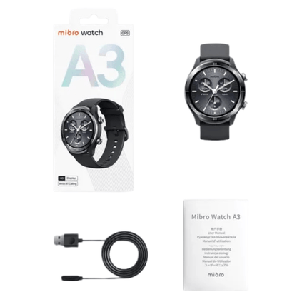 BabiShop225 Mibro Watch A3 – Montre Connectée HD 1.39
