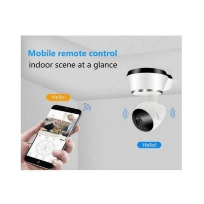 BabiShop225 Mini Caméra WiFi 360° HD ⭐