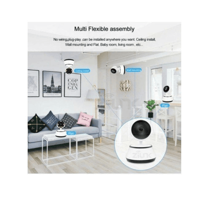 BabiShop225 Mini Caméra WiFi 360° HD ⭐