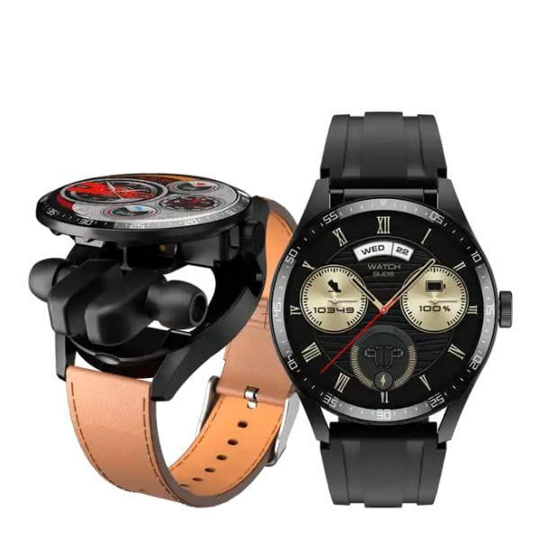 BabiShop225 Montre connecté Watch Buds, Ecouteur intégré