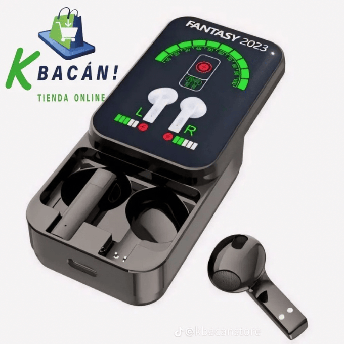 BabiShop225 Noir AirPods k15 pro