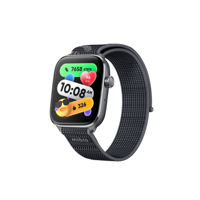 BabiShop225 Noir Mibro Fit – Montre Connectée Sport avec Appels Bluetooth