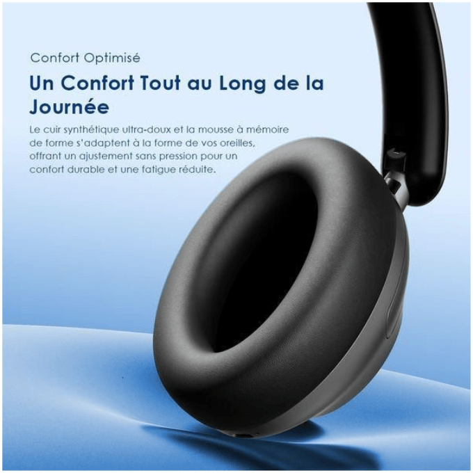 BabiShop225 Oraimo Boom Pop Pro – Casque Bluetooth Bass Boost 2.0