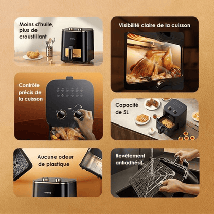 BabiShop225 Oraimo SmartAirFryer – Friteuse Air 1500W