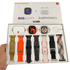 BabiShop225 Pack 10een1 SmartWatch Série 9: Élégance Connectée 10en1 - Vie Active