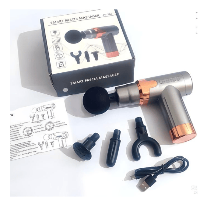 BabiShop225 Pistolet de Massage Intelligent JY-760 LED