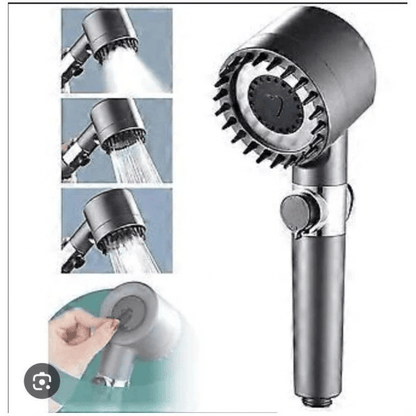 BabiShop225 Pomme de Douche 3 Modes – Effet Pluie, Massage et Économie d’Eau