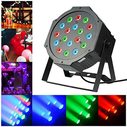 BabiShop225 Projecteur de jeux de lumiere Projecteur DMX UV 54W – Lumière de Fête Puissante