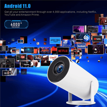 BabiShop225 Projecteur Portable Décodage 4k-Wifi 2