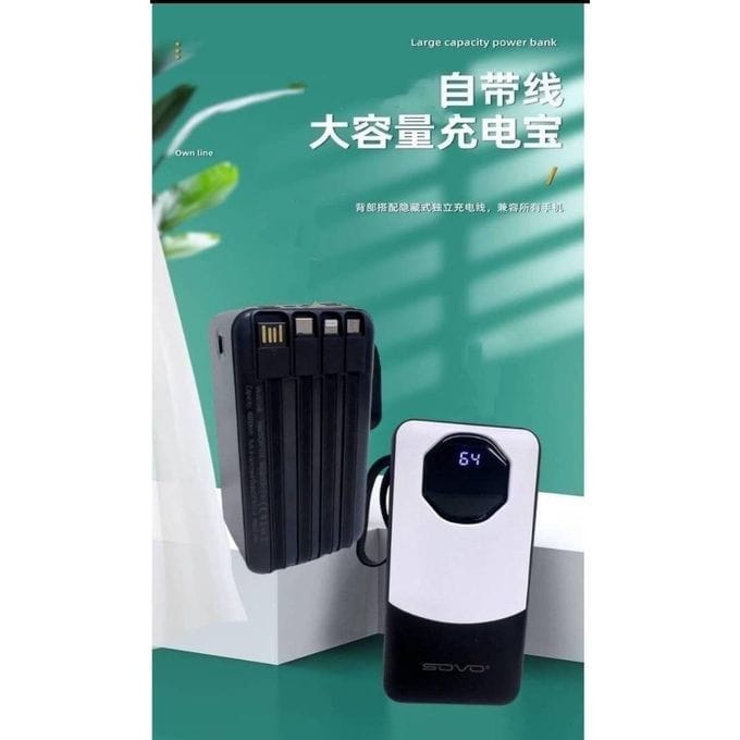 BabiShop225 Sovo power bank 30000 mah