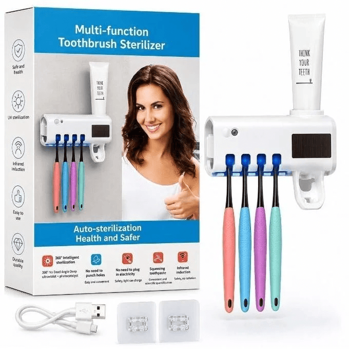 BabiShop225 STÉRILISATEUR UV MULTIFONCTION POUR BROSSES À DENTS