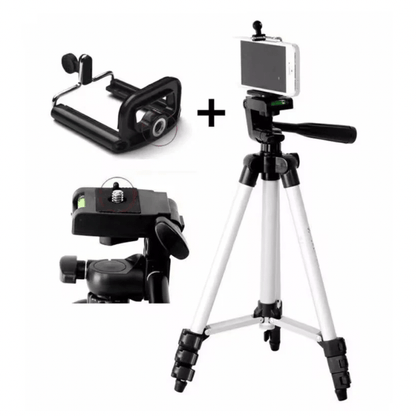 BabiShop225 Trépied Réglable pour Smartphone et Caméra