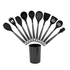 BabiShop225 Ustensiles Cuisine 19 Pièces en Silicone – Non Toxique & Antiadhésif