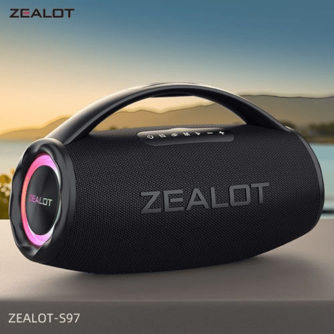 BabiShop225 ZEALOT S97 — Enceinte Bluetooth 80W Waterproof