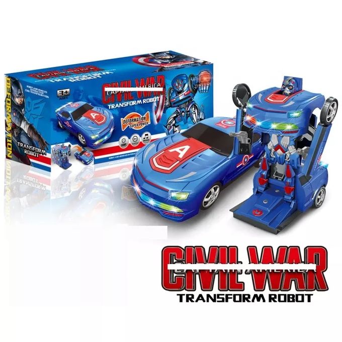 Voiture Robot Transformers - 3 Ans +